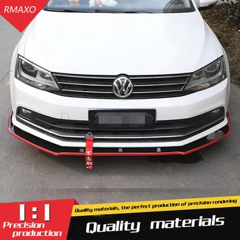 

For Je tta Body kit spoiler 2015-2018 For Volkswagen Sagitar B ABS Rear lip rear spoiler front Bumper Diffuser Bumpers Protector