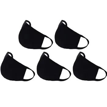 

5PCS Unisex Windbreak Seamless Outdoor Riding Quick-drying Keep Mask Reuseable Face Mask Mouth Cover Cloth Washable Mouth Mask F