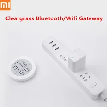Новое поступление Xiaomi Smart Cleargrass Bluetooth/Wifi шлюз концентратор Работает с Mijia Bluetooth подустройство умный дом как адаптер