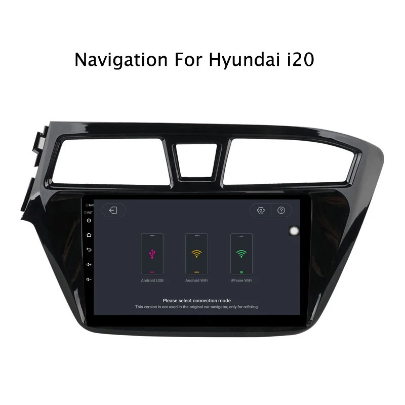 Flash Deal Ectwodvd 9inch Andriod 8.1 Car DVD GPS For Hyundai i20 2015-2015 4G RAM 64G ROM CarPlay DSP 4G LTE with WIFI 8