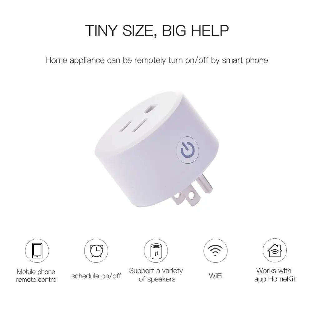 Умная розетка DoHome с поддержкой Wi Fi 1/2/4 шт.| |