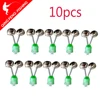 10Pcs/Set Twin Spiral Bells Fishing Bite Alarms Outdoor Night Carp Fishing Rod Tip Clips Tool Accessories peche ► Photo 1/5