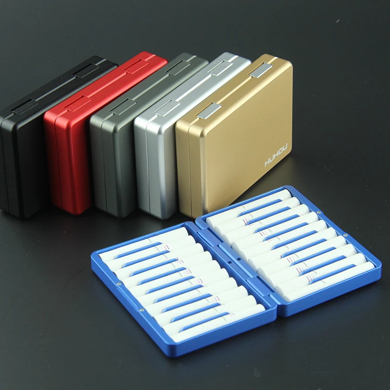 Electronic-cigarette-cartridge-for-iqos-universal-cigarette-case-Portable-metal-flip-storage-cigarette-case-for-iqos