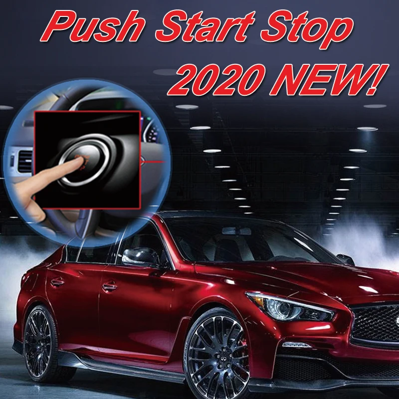 Cardot лучший Авто PKE двигатель Push Start Stop дистанционный стартер Пассивный