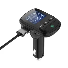 Автомобильное зарядное устройство плеер Bluetooth fm-передатчик Радио MP3 USB беспроводной комплект громкой связи GK99