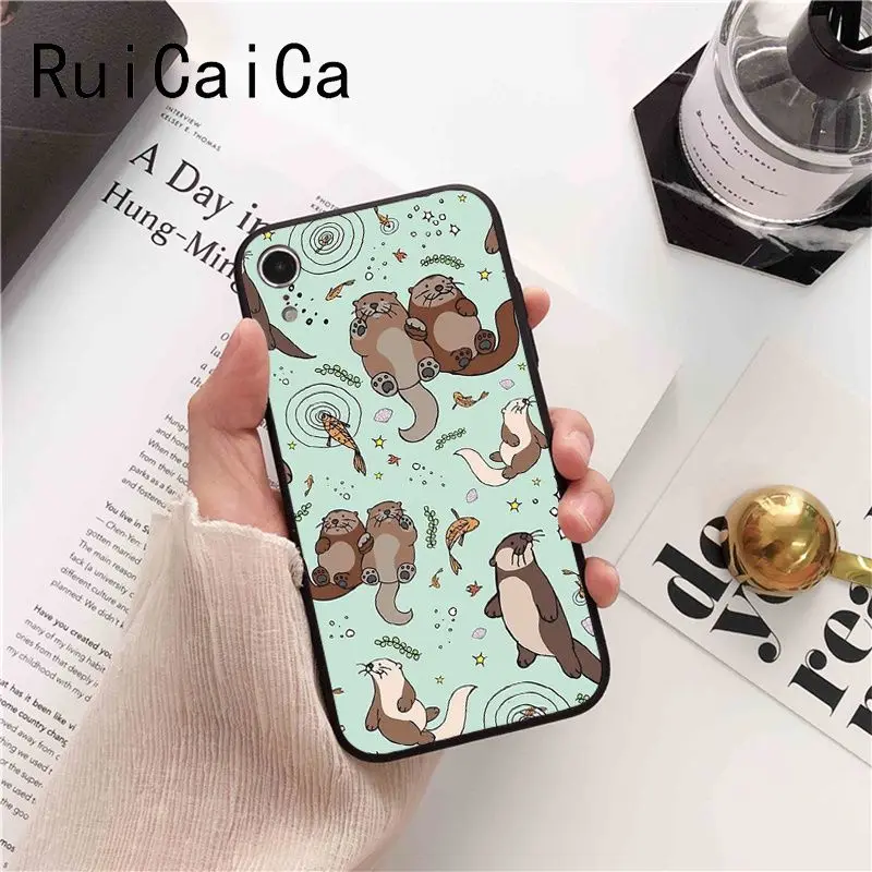 lovely cute Otter water animal