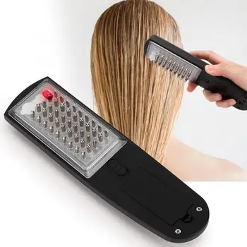 

Professional Electric Scalp Vibration Massage Comb Portable Serum Import Hair Care Scalp Therapy Comb Hairdressing Tool