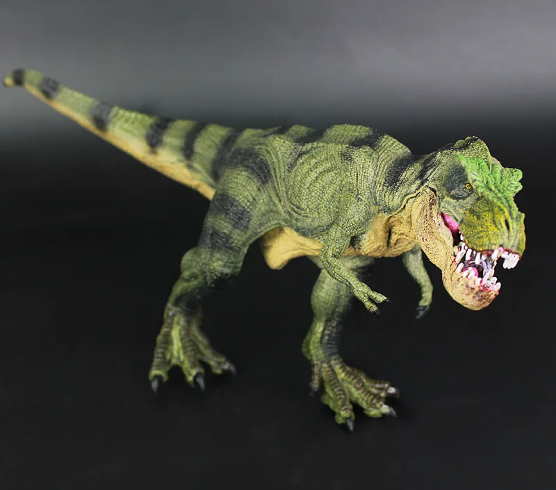 Имитация модели динозваров "Мир Юрского периода" для прогулок Т-Рекс Модель однотонной Пластик тираннозавр рекс детская игрушка