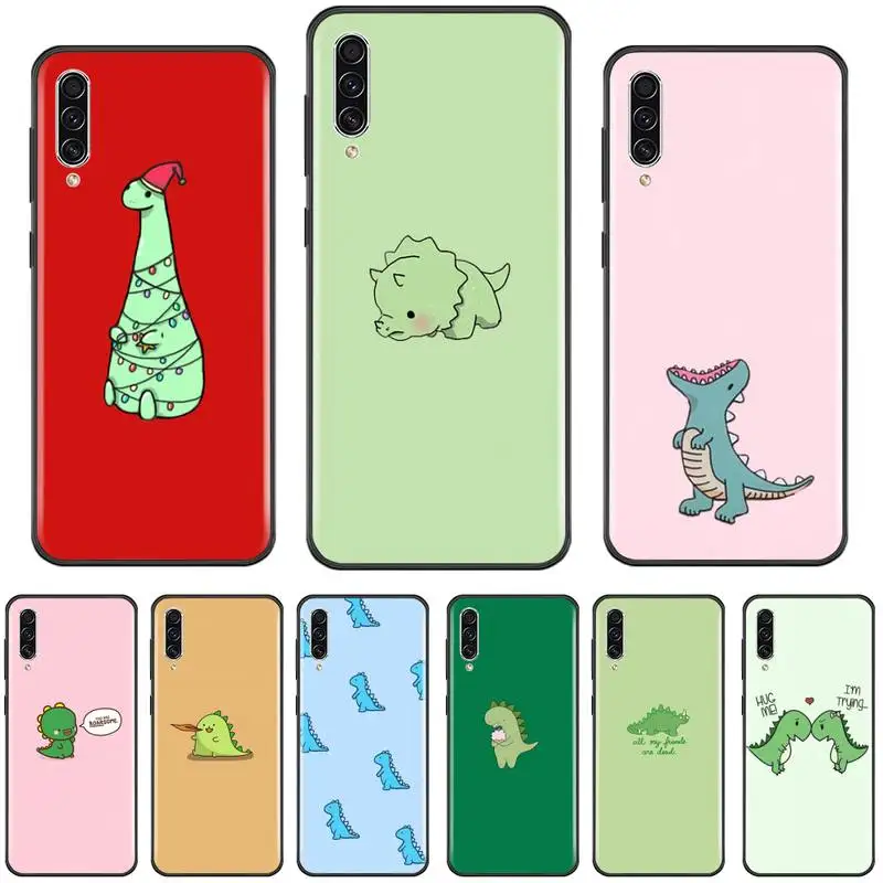 

dinosaur Anime Cartoon kawaii Phone Case For Samsung Galaxy A 3 6 7 8 10 21 01 11 31 91 10S 20S 30S 50S PLUS