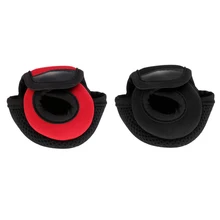 Нейлоновая портативная рыболовная Катушка Сумка прочная уличная Защитная крышка стержень колеса эластичная сетка спортивная форма капли воды рыболовный троллинг