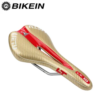 

BIKEIN Mountain Bicycle Leather Saddle Breathable Cycling Road Bike Front Seat Mat Shockproof Spare Parts For MTB Accessories
