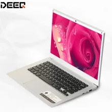 4G ram& 64GB EMMC ноутбук ПК 14 дюймов 1366x768P Intel Atom X5-Z8350 1,44 ГГц четырехъядерный 15 наклеек на клавиатуру