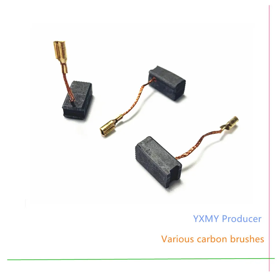 10 Spazzole A Carbone Per Utensili Bosch - Compatibili Con Modelli GWS7-100, GOP250CE, E74