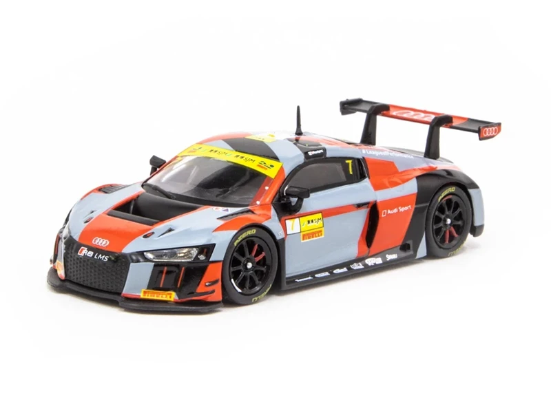 Tarmac Works 1: 64 R8 LMS Macau GT чемпионат мира гоночный литой под давлением модель автомобиля