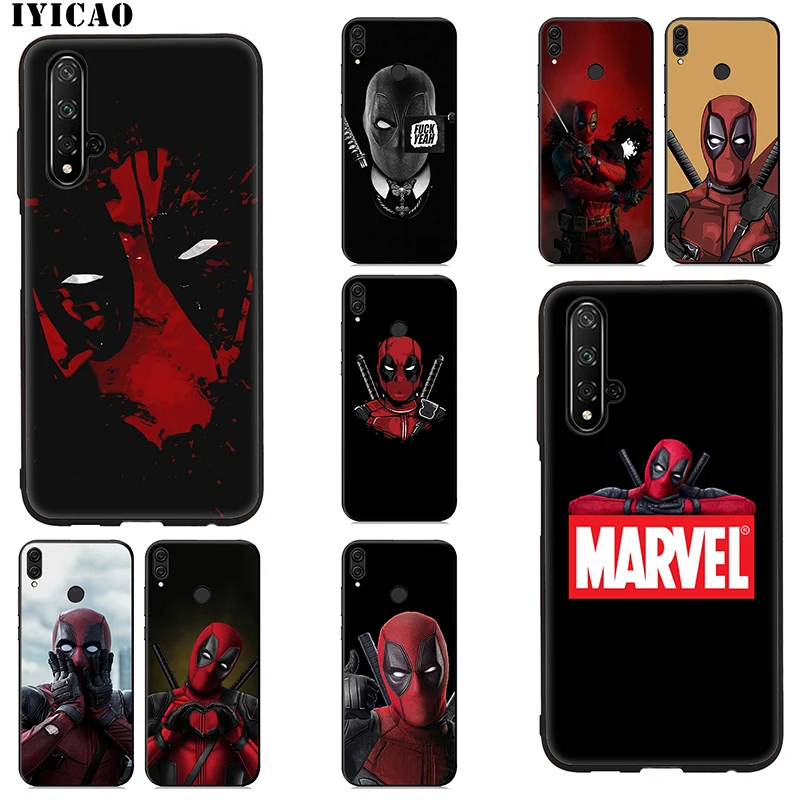 IYICAO Deadpool Dead pool Marvel Soft Case for Huawei Mate 30 20 10 Lite Pro Y9 Y7 Y6 Prime 2018 2019 Nova 3i 2i 5i 4 2 |