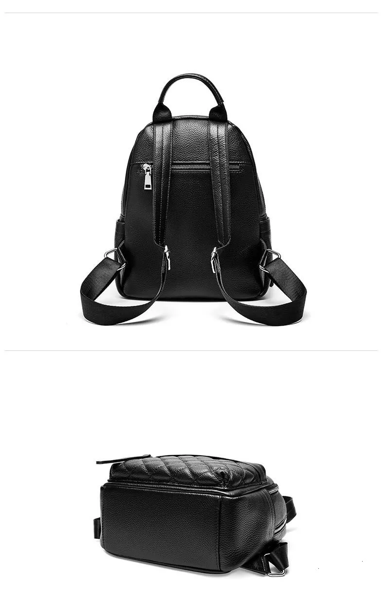Новые женские рюкзаки из натуральной кожи с ромбовидной решеткой, сумка для девочек, рюкзак для путешествий для школы, Mochila Feminina Sac A Dos, женский рюкзак