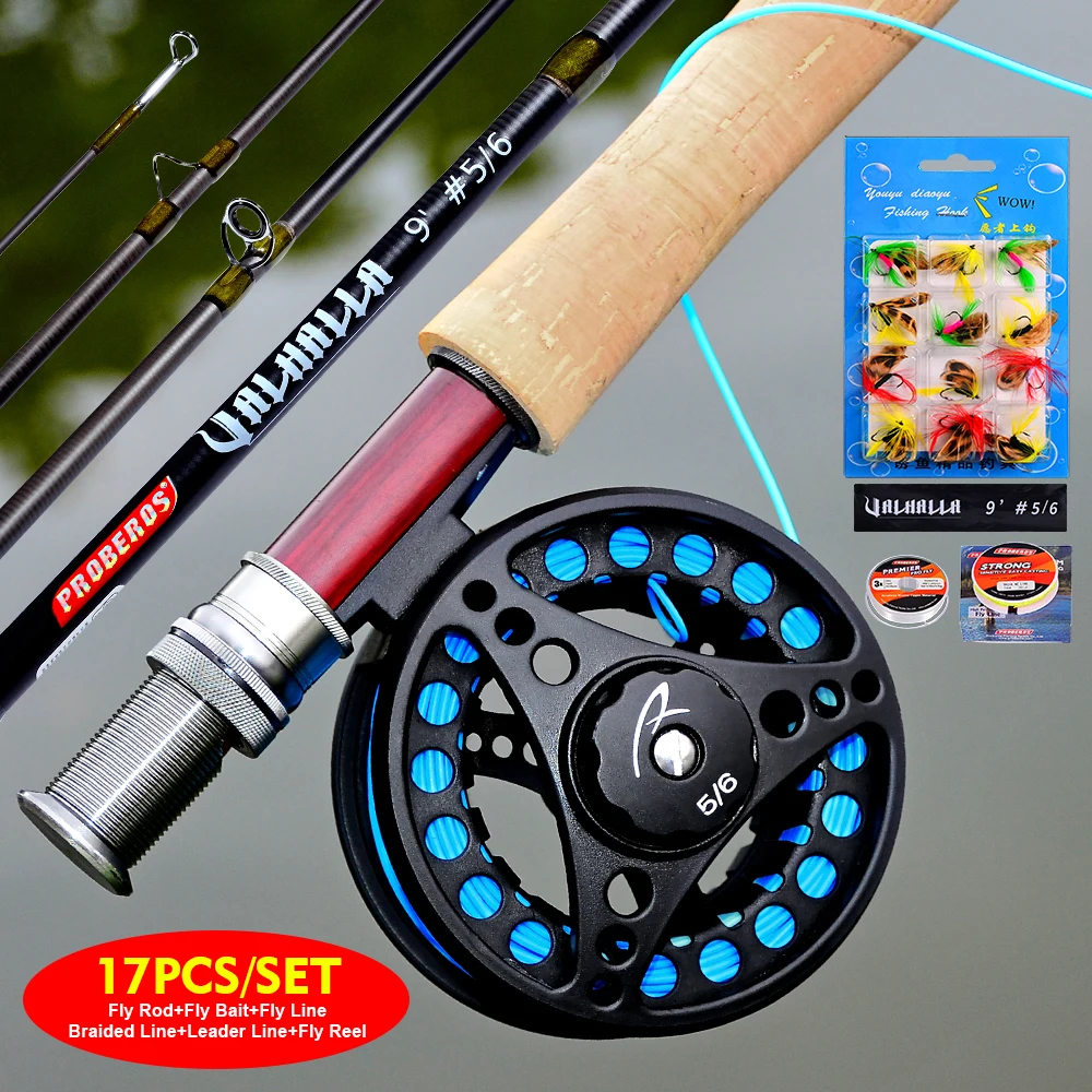 

Fly Rod New Comdaba 4 Sections 2.43M-2.74M 1PC Metal Handle High Carbon Telescopic Fly Fishing Rod Set With Bag New