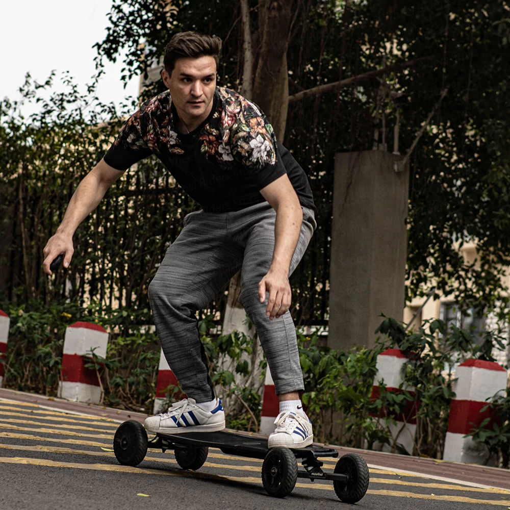 MAXFIND FF PLUS Electric Skateboard 1200Wx2 Longboard SAMSUNG 18650 Battery 6.5inch 35km/h 16km Range 38inch 97cm