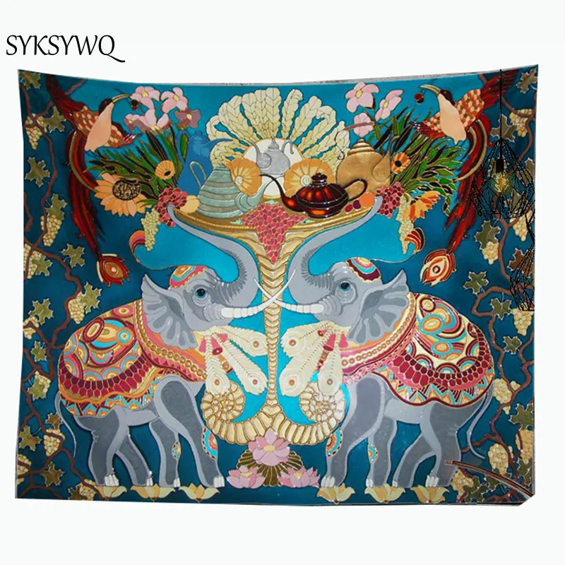 Japan tapestry wall hanging carpet mandala blanket boho art large fabric tissu mural | Дом и сад