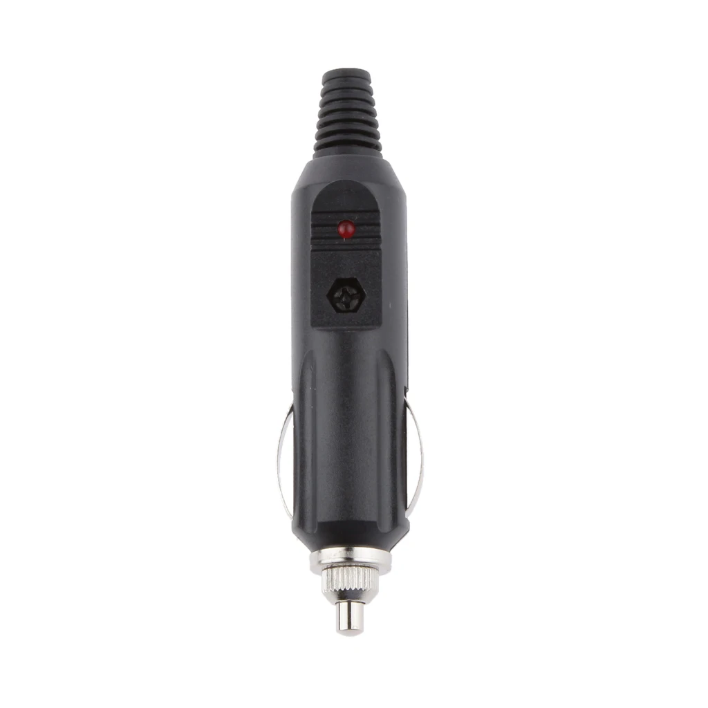 Universal 12V Car Cigarette Lighter Mount Male Plug Socket Connector Adapter