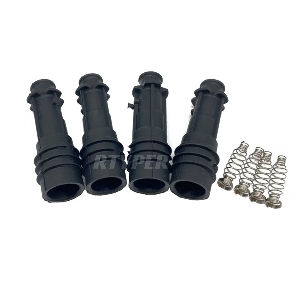 4 Pcs 90543059 90532618 1208306 Ignition Coil Rubber Boots R26255