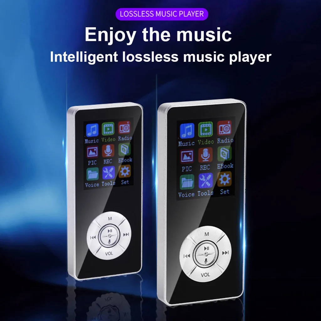 1,8 дюймов цветной экран матовый материал корпус Bluetooth MP3 медиаплеер магнитофон с fm-радио HIFI спортивные музыкальные колонки