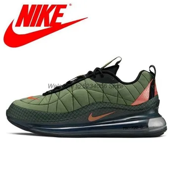 

Nike Air Max 720-818 new product leather woven full palm cushion cushioning running shoes Men's size 40-45 CI3871-300 non-slip