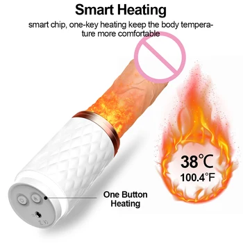 Wireless Thrusting Dildo Penis Vibrator Female with Suction Cup Rechargeable Sex Toys For Women Real Sex Anal Adults Product 3