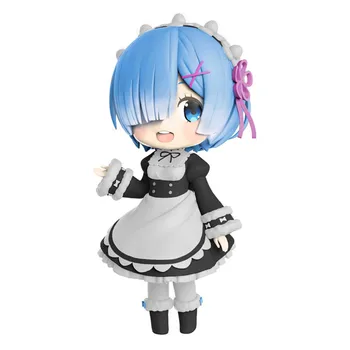 

Anime Re:Life In A Different World From Zero Q Edition Rem Servant Girl GK PVC Action Figure Collect Model Toy With Box M3370