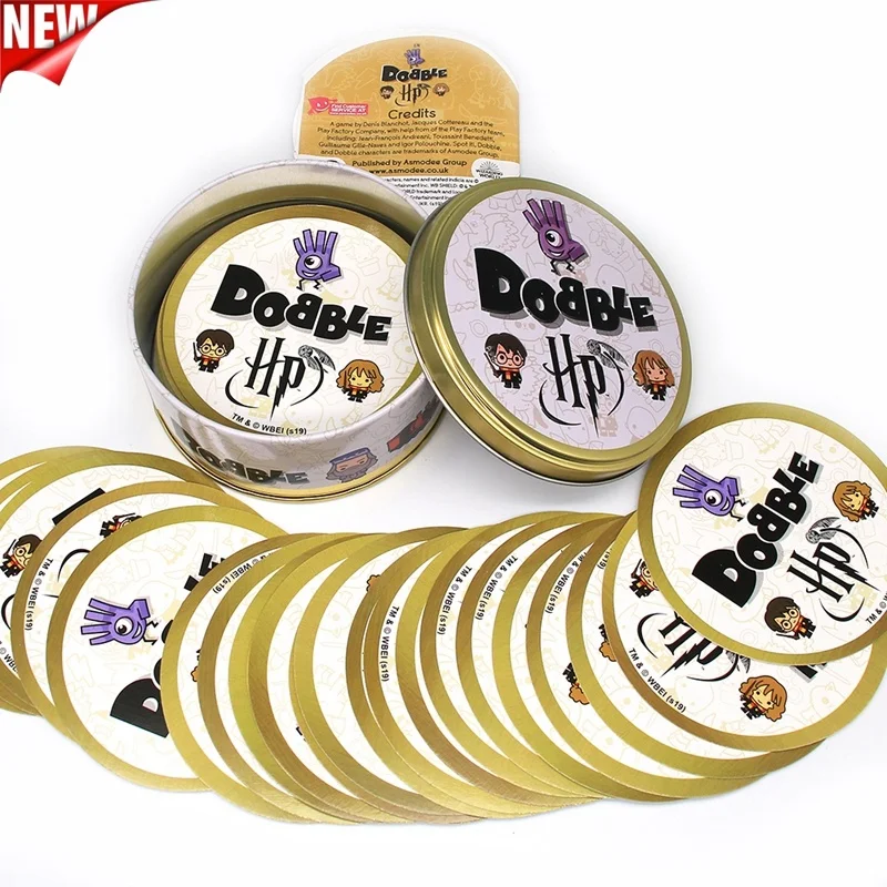 Карточная игра с животными 55 карт металлическая коробка | Игрушки и хобби