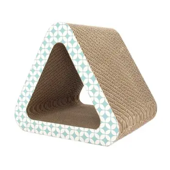 

Large Cat Scratch Board Grinder Wear-resistant Corrugated Litter Cat Sofa Cat Scratch Pad Litter Cat Supplies Cat Toys E11411