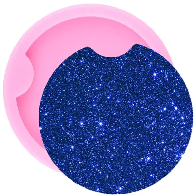 Глянцевая форма для Geode Автомобиль Подставка силиконовые формы эпоксидной смолы