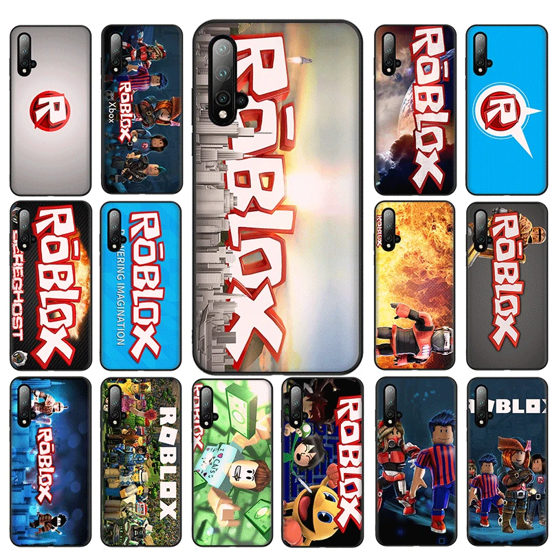 Mobile Tpu Phone Case For Huawei Nova 4e 5 5t 5 Pro 6 7 Se 7 Pro Cover Roblox Logo Half Wrapped Cases Aliexpress aliexpress