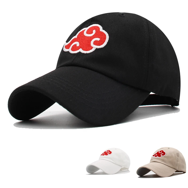 Mens Anime Lovers Akatsuki Logo Dad Hat Uchiha Family Logo Cotton  Embroidery Baseball Caps Black Snapback Hat Red Cloud Unisex|Men's Baseball  Caps| - AliExpress