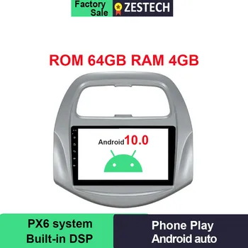 

ZESTECH PX6 Touch Screen Android 10.0 Car Radio DVD GPS for Chevrolet Spark 2018 2019 2020 1 din radio android Car multimedia