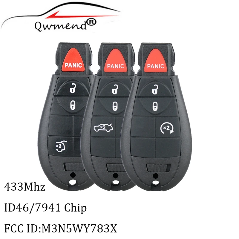 NEW Keyless Entry Remote Key Fob REPAIR CASE ONLY For a 2008 Jeep Grand Cherokee
