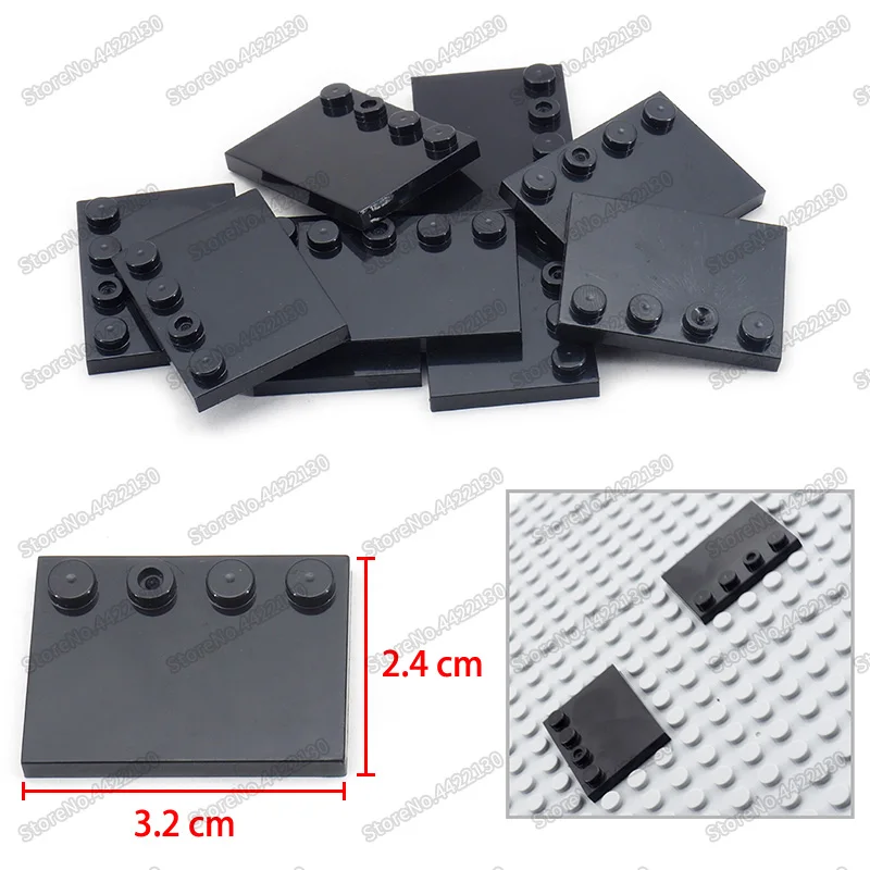 

Building Blocks Figures Black Bottom Plate Piece City Military Special Forces Assemble Mini Model Moc Child Christmas Gifts Toys