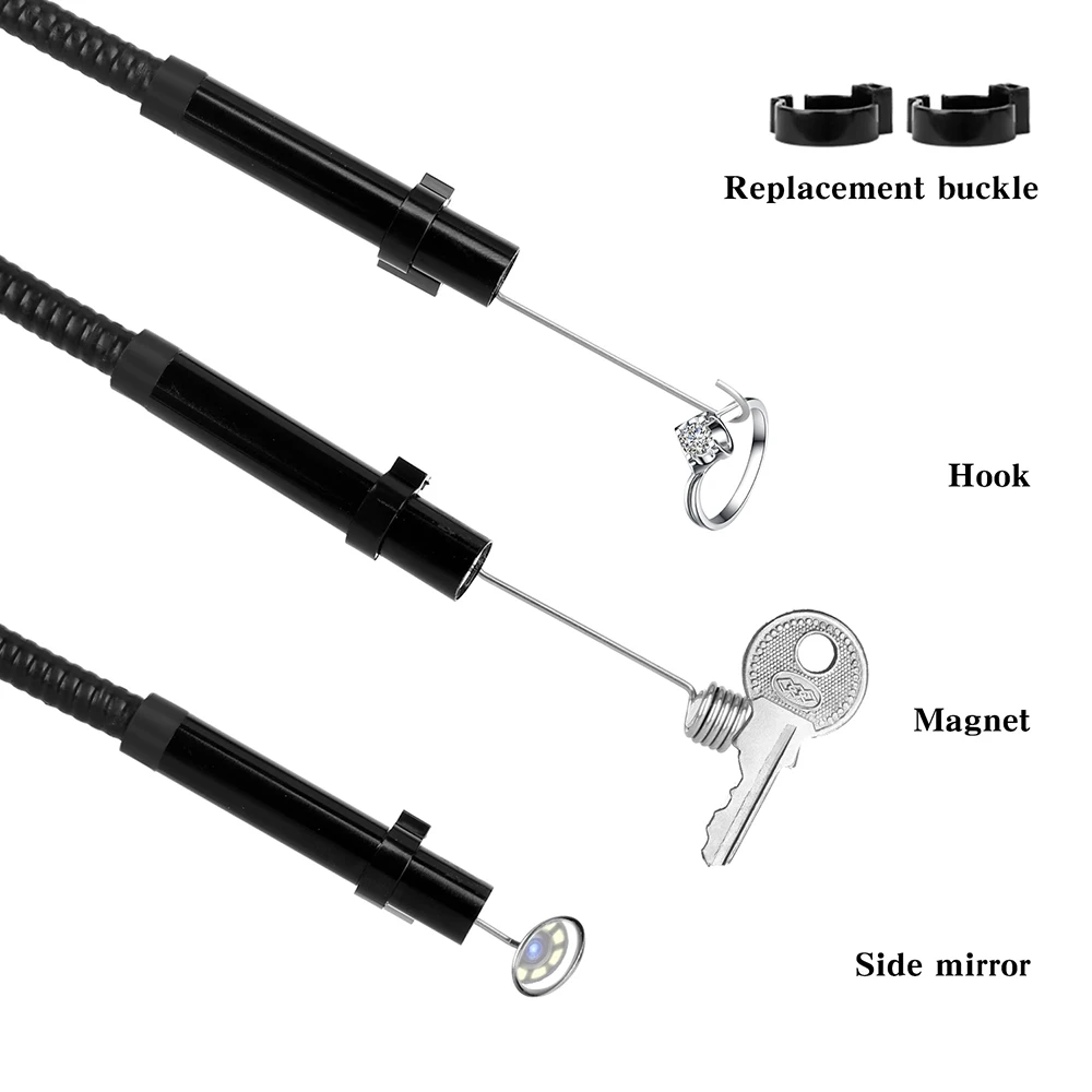 

8-LED 4.3 1080P HD Endoscope Snake Borescope Inspection Camera Waterproof Set