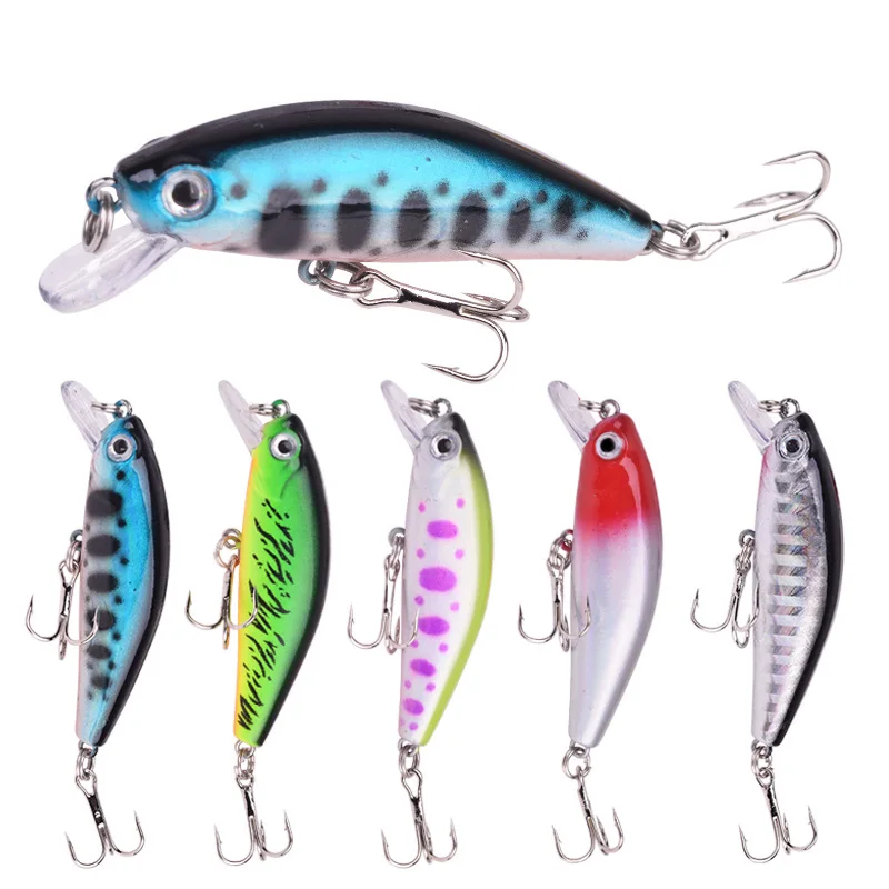 isca artificial meia agua minnow