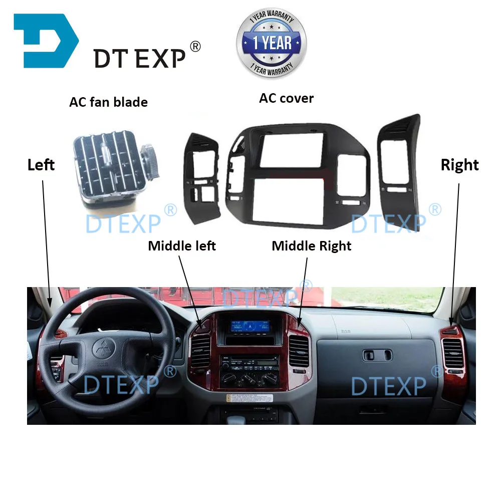 1 шт. крышка переменного тока для автомобильной приборной панели montero