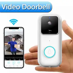 Wifi дверной звонок 1080P беспроводной видео звонок двухсторонний аудио умный дом кольцо дистанционное управление цифровой Открытый дверной