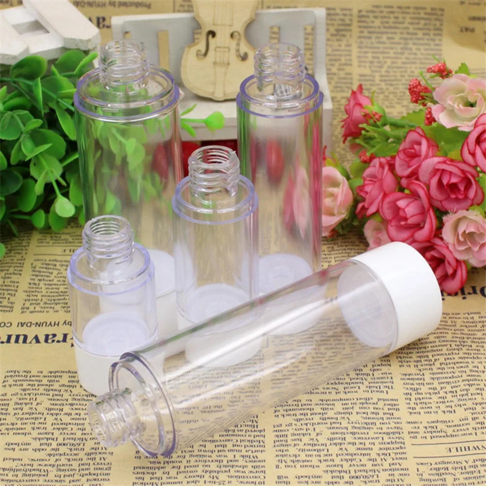 15ml 30ml 50ml 80ml 100ml Empty Serum Bottles Vacuum Pump Bottles AS Plastic Lotion Sub Bottling 5