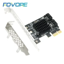 Адаптер SATA PCI e с 2 портами SATA 3,0 на PCIe x1 x16, плата расширения SATA 3 III PCI-e PCI express, конвертер Marvell 9125 Адаптер SATA PCI e с 2 портами SATA 3,0 на PCIe x1 x16, плата расширения SATA 3 III PCI-e PCI express, конвертер Marvell 9125