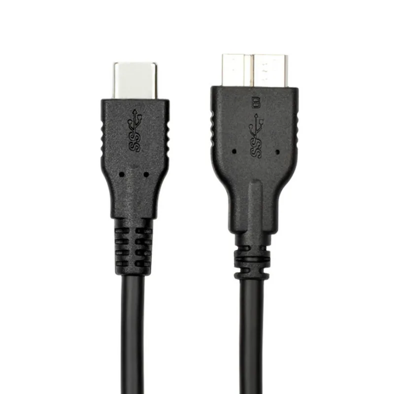Кабель USB 3,1 типа C для Micro B, USB-C для Micro B кабель синхронизации данных совместим с Toshiba Canvio, WD внешний жесткий диск