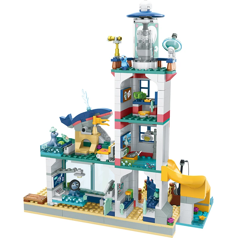 city girls friends lighthouse blocks