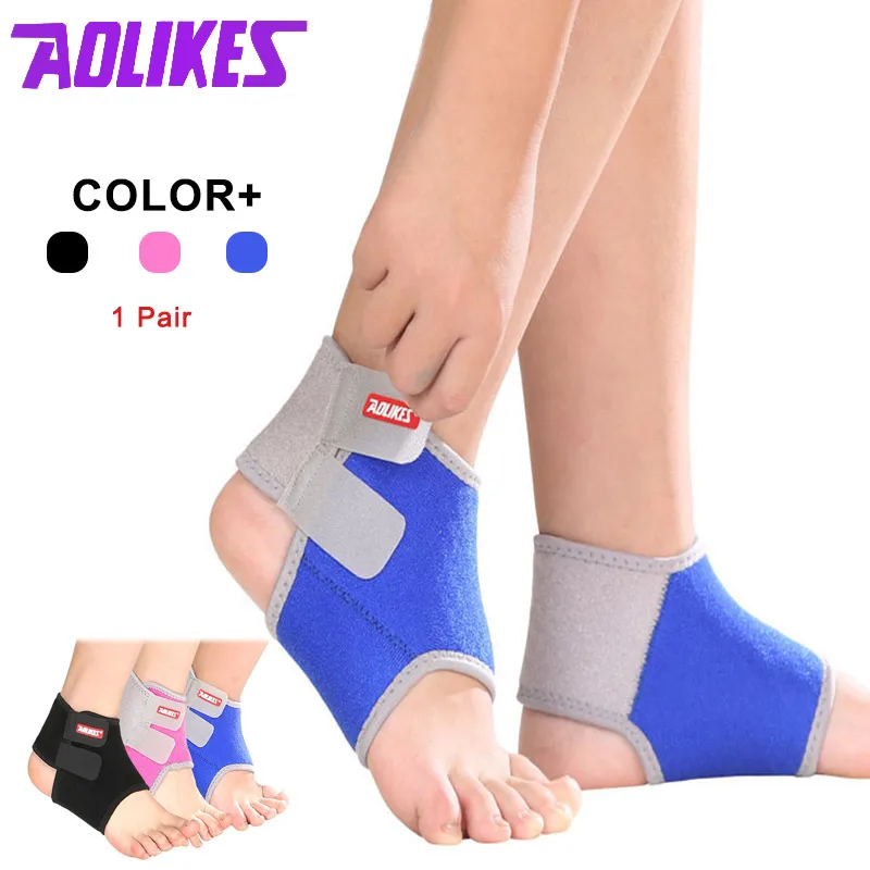1 Pair Children Kids Ankle Braces Sport Ankle Support Elastic Bandage
