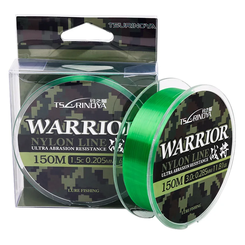 

War 150 M Lure Nylon Thread Low Snakehead Rod Smooth Topmouth Culter Extension Mandarin Fish Lure Fishing Line