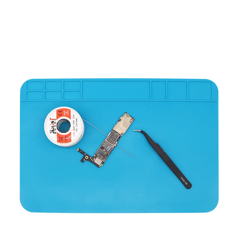 Рисунок 2 - Синий гелевый Теплоизоляционный рабочий коврик