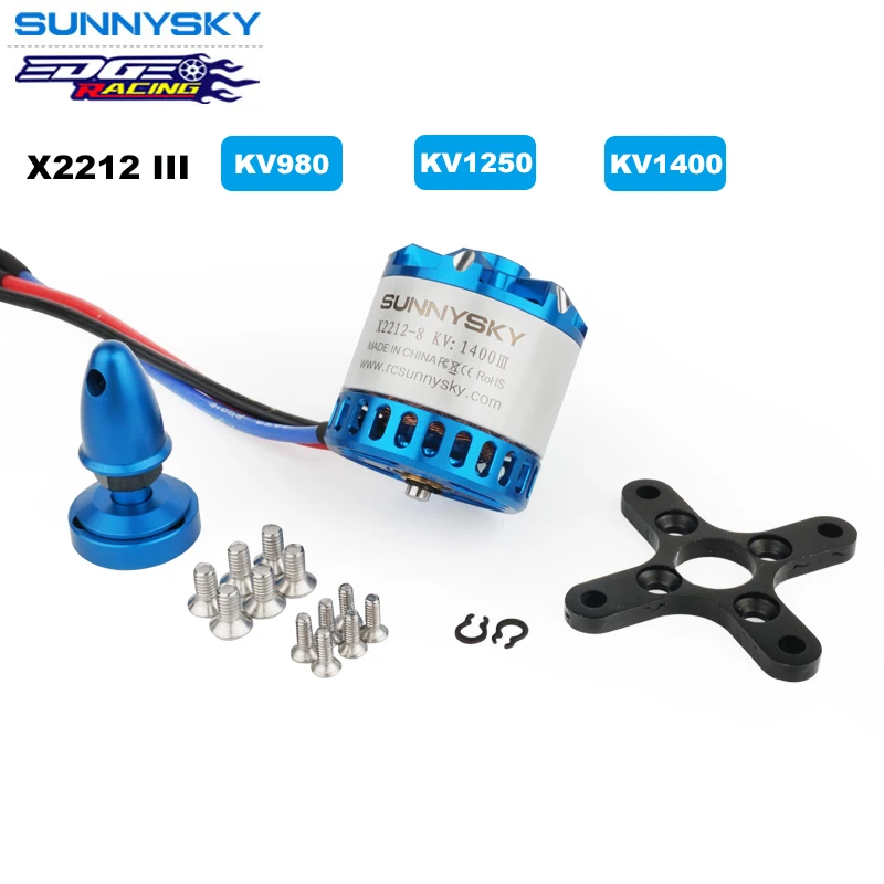 

NEW 4pcs SUNNYSKY X2212-III 980KV 1250KV 1400KV 3-4S Brushless Motor For FPV RC Racing Drone Airplanes Fixed Wing Plane