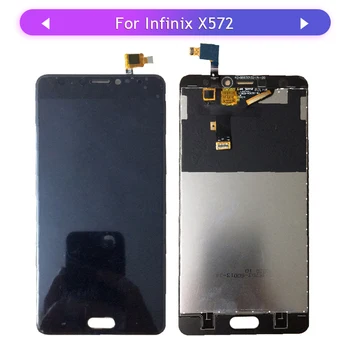 

5PCS For Infinix Note 4 X572 Full LCD Display Complete Touch + LCD Assembly Digitizer Replacement